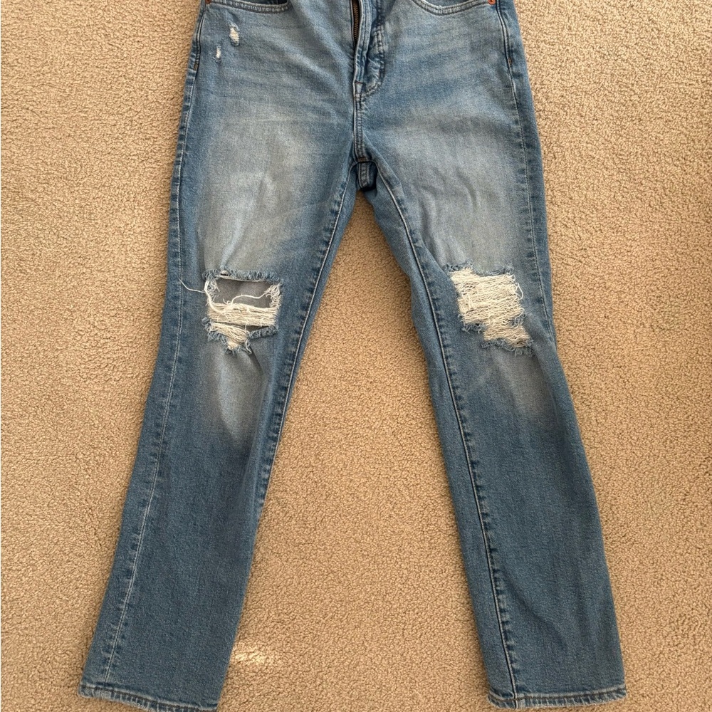 Women's Distressed Blue Jeans Madewell